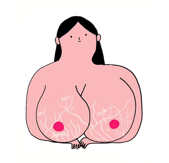 Illustrator Shows The Hidden Side Of Women That Society Doesn&#8217;t Want To See