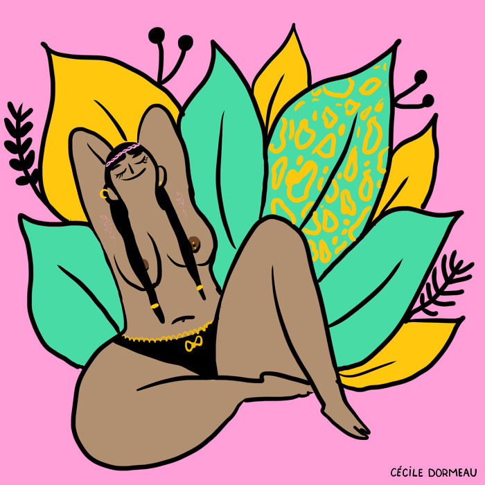 Illustrator Shows The Hidden Side Of Women That Society Doesn&#8217;t Want To See