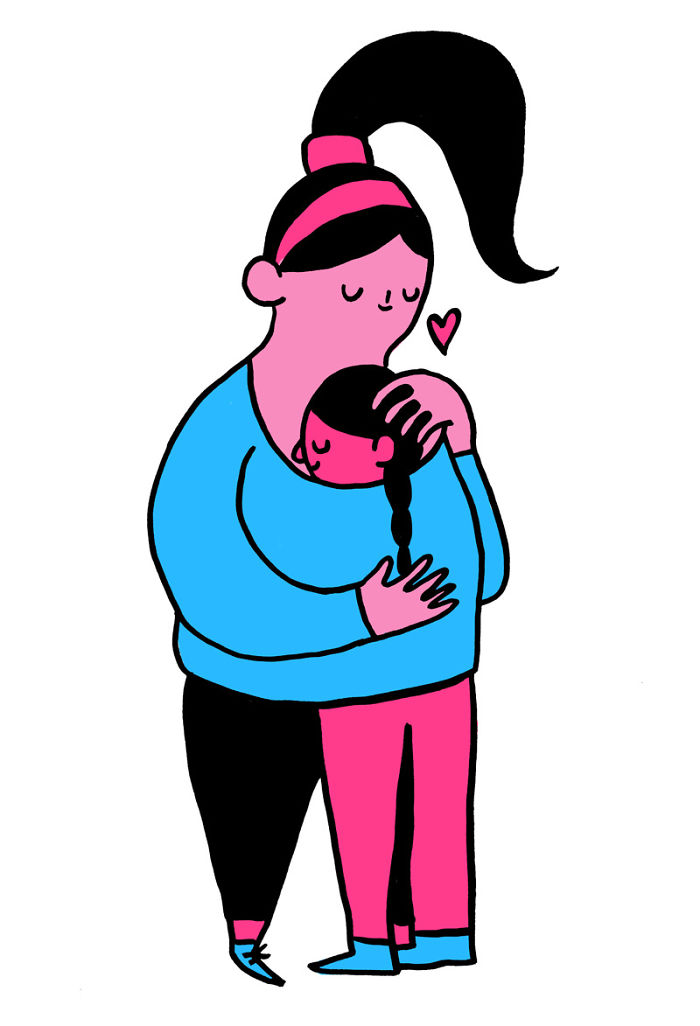 Illustrator Shows The Hidden Side Of Women That Society Doesn&#8217;t Want To See