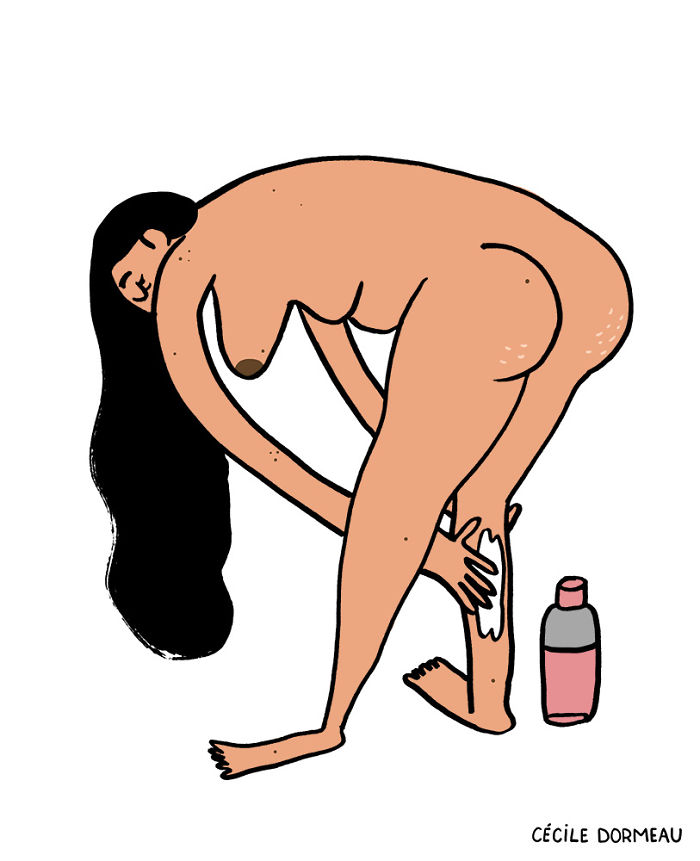 Illustrator Shows The Hidden Side Of Women That Society Doesn’t Want To See Illustrator Shows The Hidden Side Of Women That Society Doesn’t Want To See