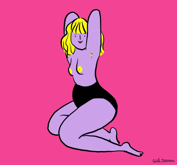 Illustrator Shows The Hidden Side Of Women That Society Doesn&#8217;t Want To See