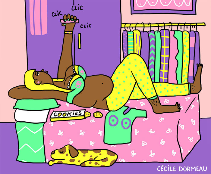 Illustrator Shows The Hidden Side Of Women That Society Doesn&#8217;t Want To See