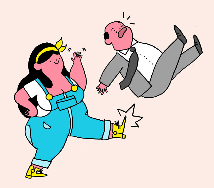 Illustrator Shows The Hidden Side Of Women That Society Doesn&#8217;t Want To See