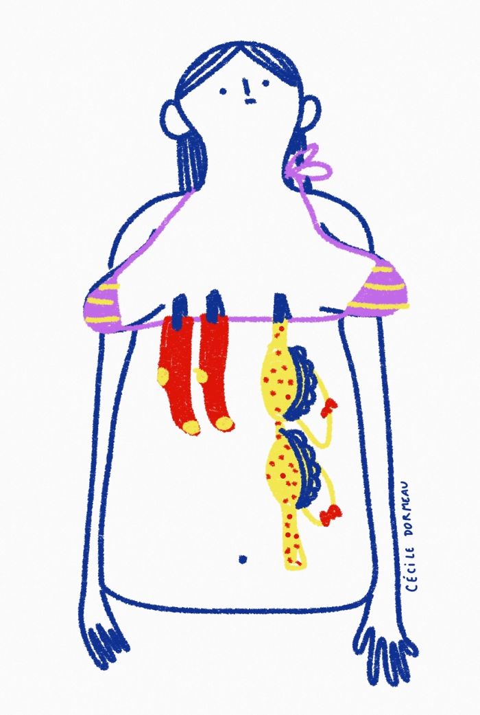 Illustrator Shows The Hidden Side Of Women That Society Doesn’t Want To See Illustrator Shows The Hidden Side Of Women That Society Doesn’t Want To See