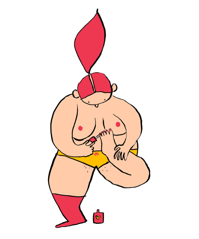 Illustrator Shows The Hidden Side Of Women That Society Doesn&#8217;t Want To See