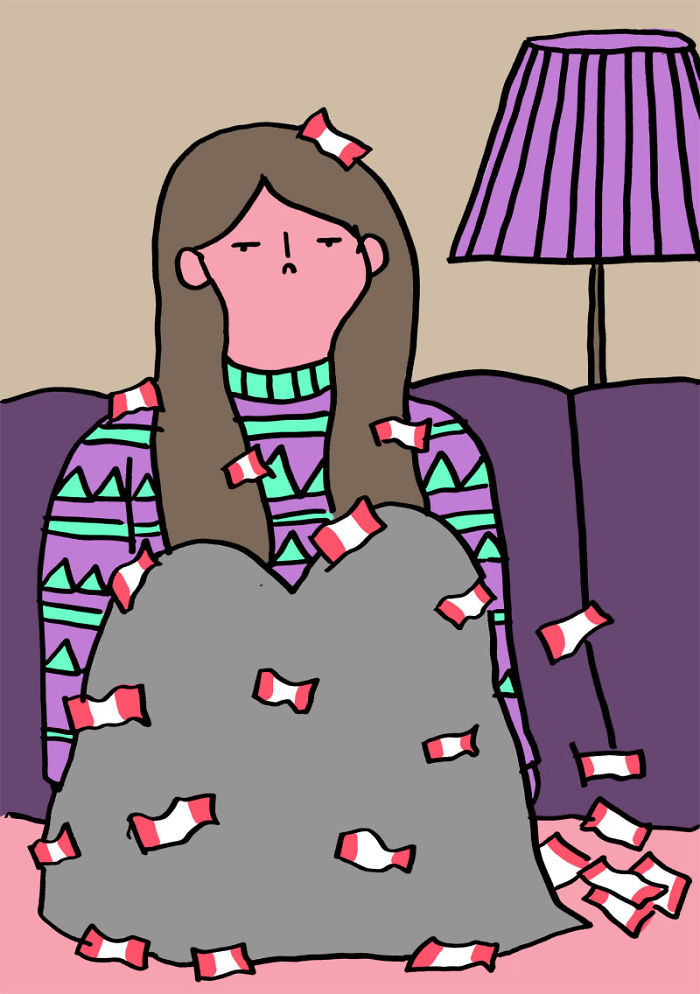 Illustrator Shows The Hidden Side Of Women That Society Doesn&#8217;t Want To See