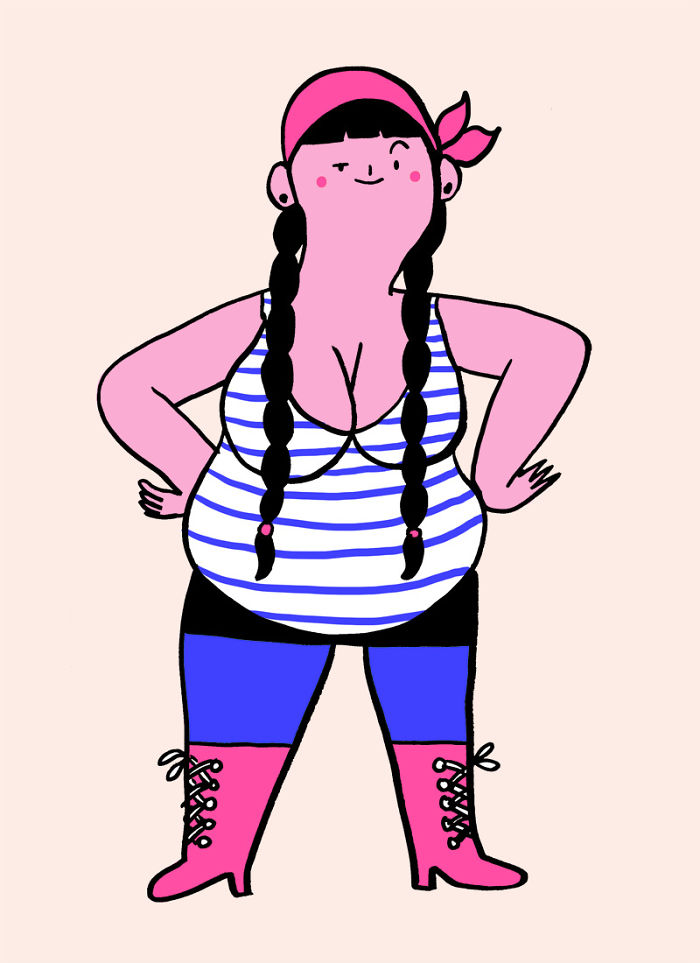 Illustrator Shows The Hidden Side Of Women That Society Doesn’t Want To See Illustrator Shows The Hidden Side Of Women That Society Doesn’t Want To See