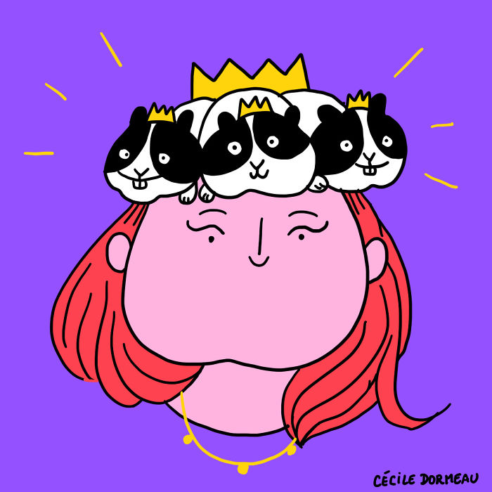 Illustrator Shows The Hidden Side Of Women That Society Doesn&#8217;t Want To See