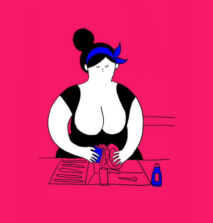 Illustrator Shows The Hidden Side Of Women That Society Doesn’t Want To See Illustrator Shows The Hidden Side Of Women That Society Doesn’t Want To See