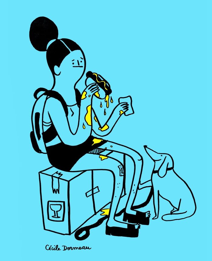 Illustrator Shows The Hidden Side Of Women That Society Doesn&#8217;t Want To See
