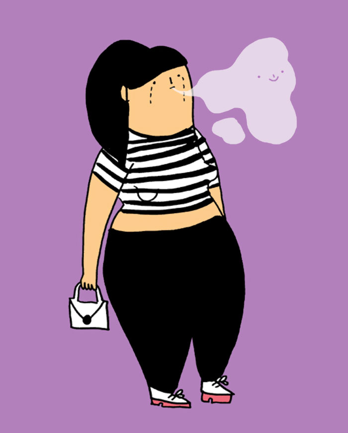 Illustrator Shows The Hidden Side Of Women That Society Doesn&#8217;t Want To See