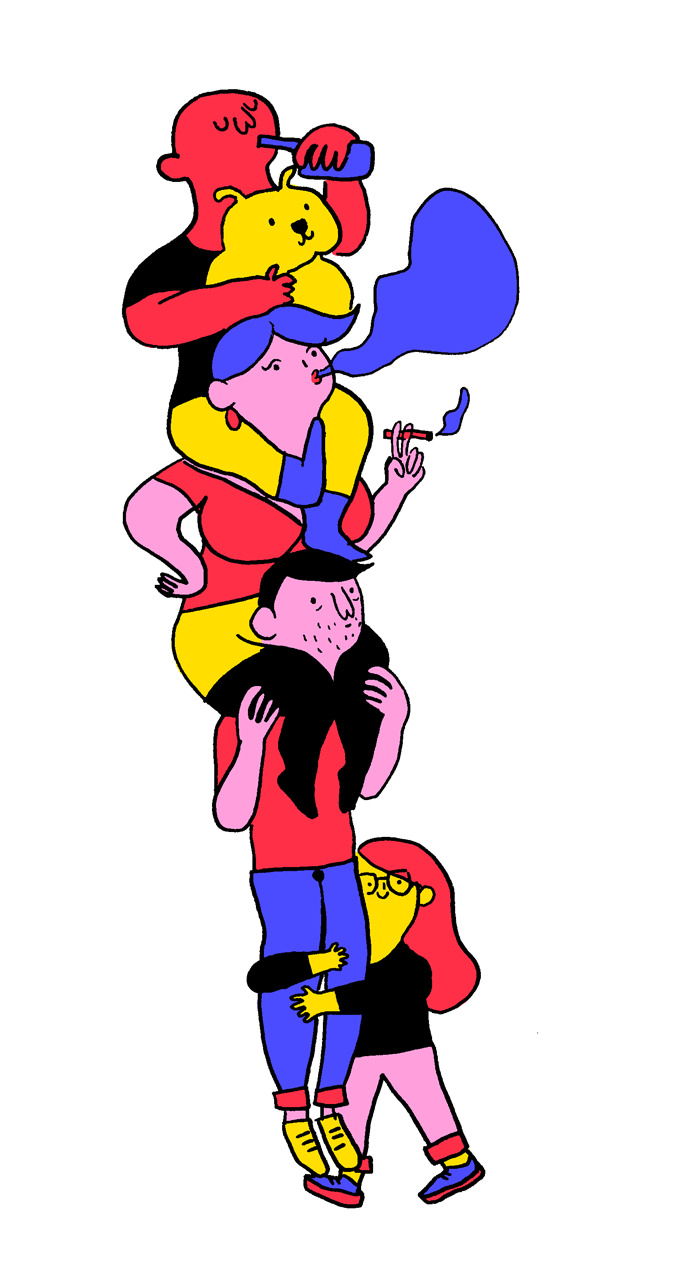 Illustrator Shows The Hidden Side Of Women That Society Doesn&#8217;t Want To See