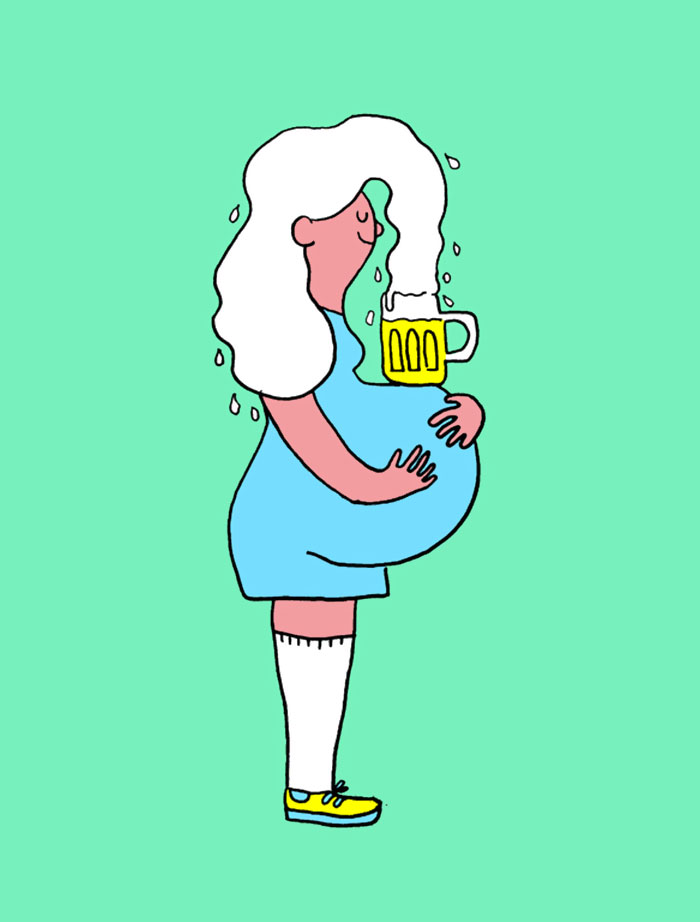 Illustrator Shows The Hidden Side Of Women That Society Doesn&#8217;t Want To See