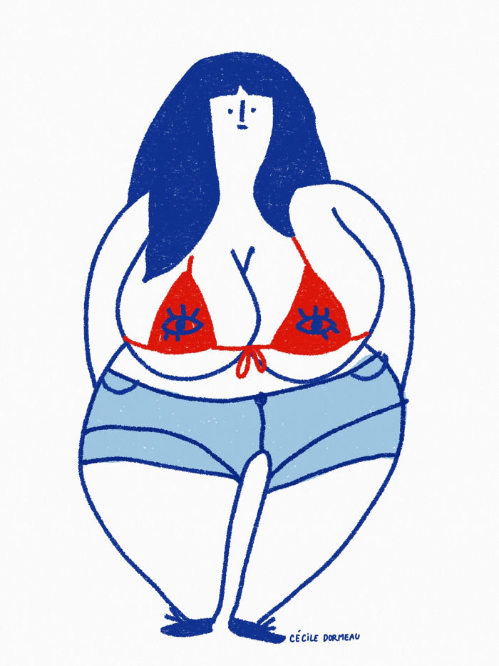 Illustrator Shows The Hidden Side Of Women That Society Doesn&#8217;t Want To See