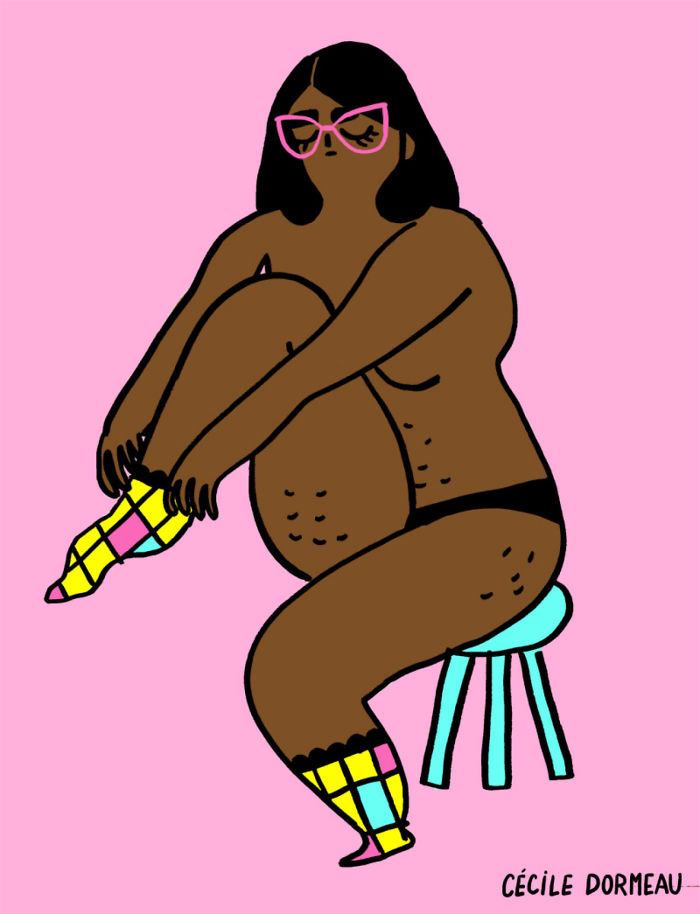 Illustrator Shows The Hidden Side Of Women That Society Doesn’t Want To See Illustrator Shows The Hidden Side Of Women That Society Doesn’t Want To See