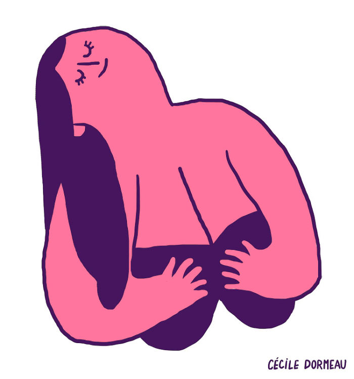 Illustrator Shows The Hidden Side Of Women That Society Doesn&#8217;t Want To See