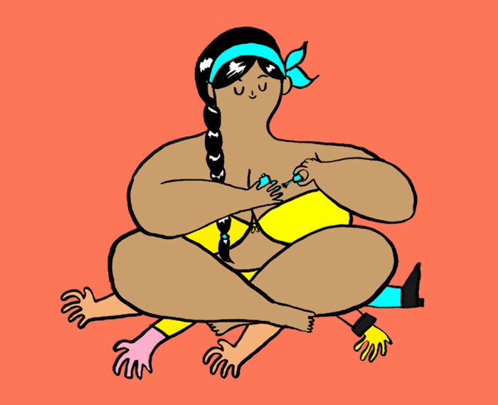 Illustrator Shows The Hidden Side Of Women That Society Doesn&#8217;t Want To See