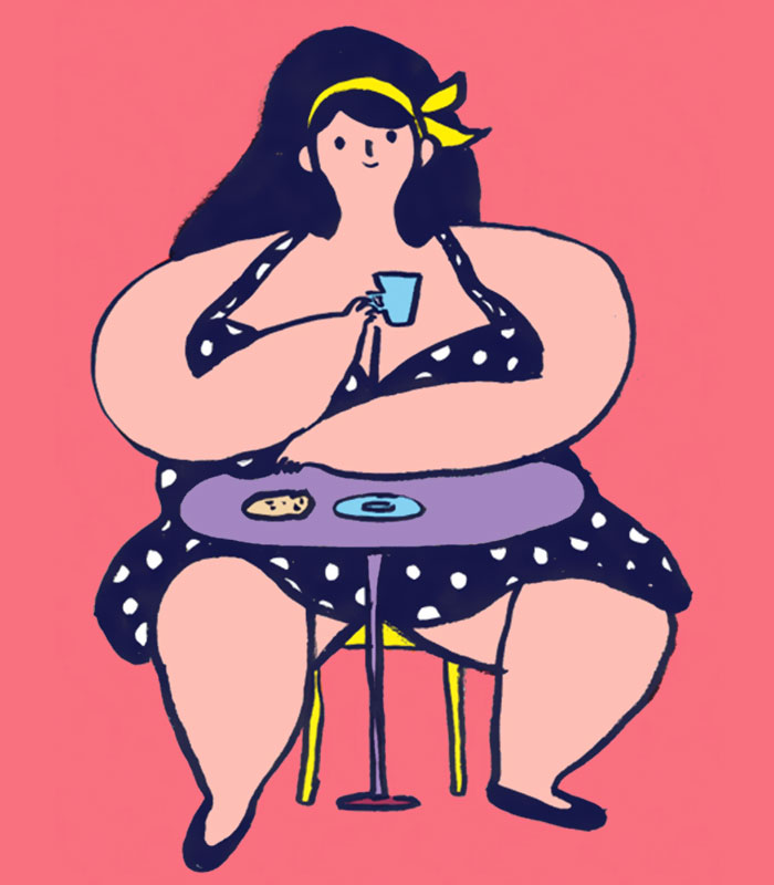 Illustrator Shows The Hidden Side Of Women That Society Doesn&#8217;t Want To See