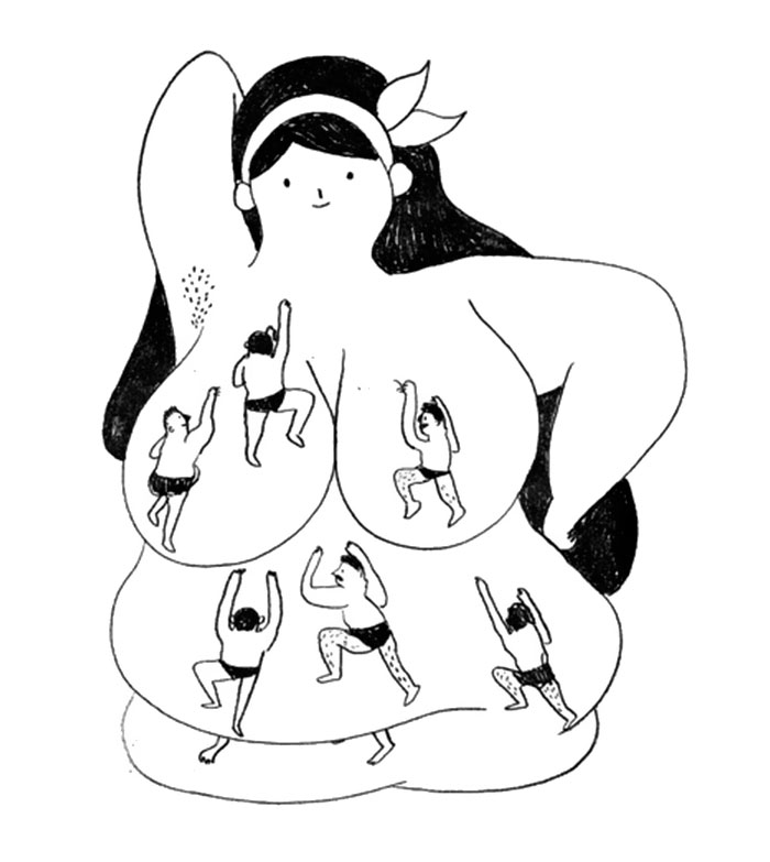 Illustrator Shows The Hidden Side Of Women That Society Doesn&#8217;t Want To See