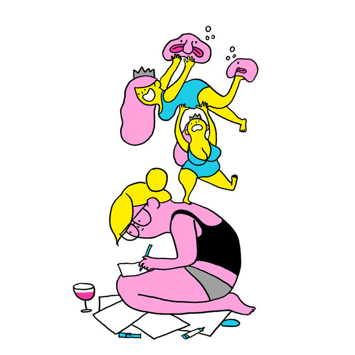 Illustrator Shows The Hidden Side Of Women That Society Doesn’t Want To See Illustrator Shows The Hidden Side Of Women That Society Doesn’t Want To See