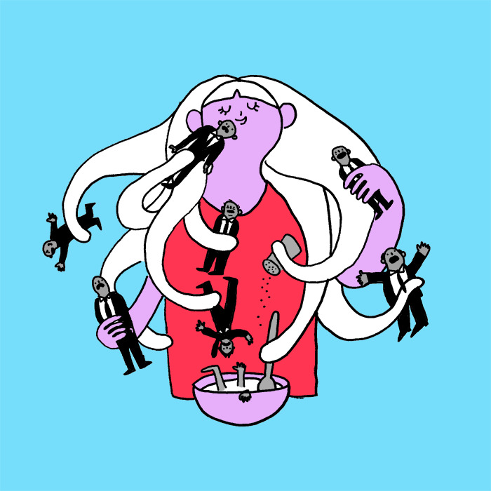 Illustrator Shows The Hidden Side Of Women That Society Doesn&#8217;t Want To See