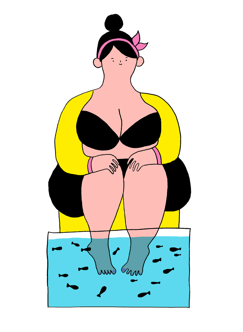 Illustrator Shows The Hidden Side Of Women That Society Doesn&#8217;t Want To See