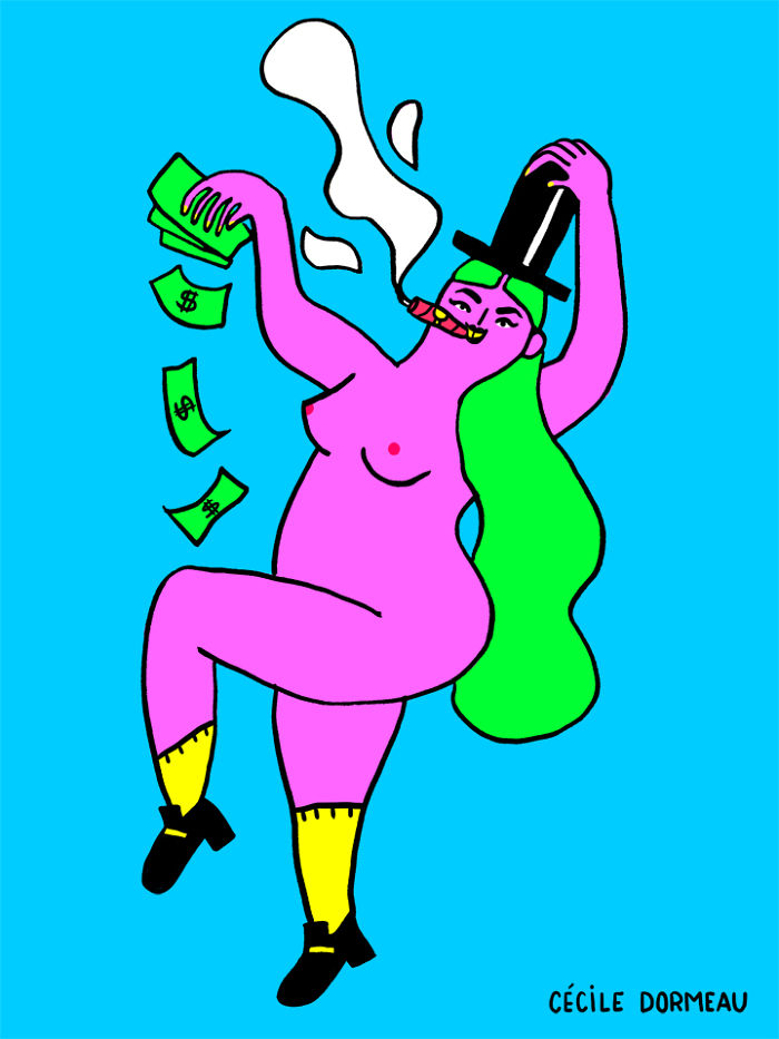 Illustrator Shows The Hidden Side Of Women That Society Doesn’t Want To See Illustrator Shows The Hidden Side Of Women That Society Doesn’t Want To See