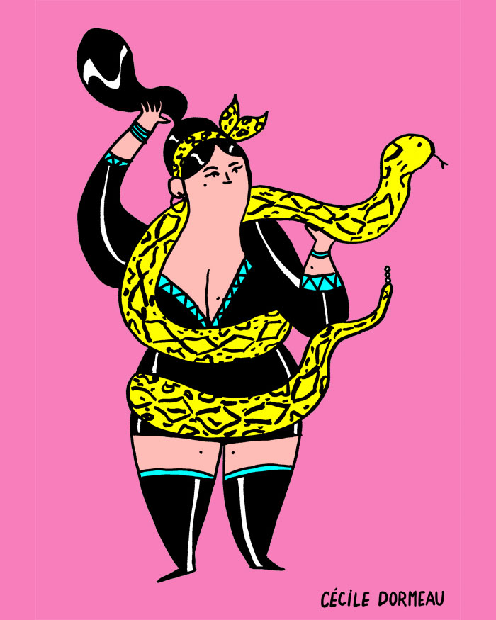 Illustrator Shows The Hidden Side Of Women That Society Doesn&#8217;t Want To See