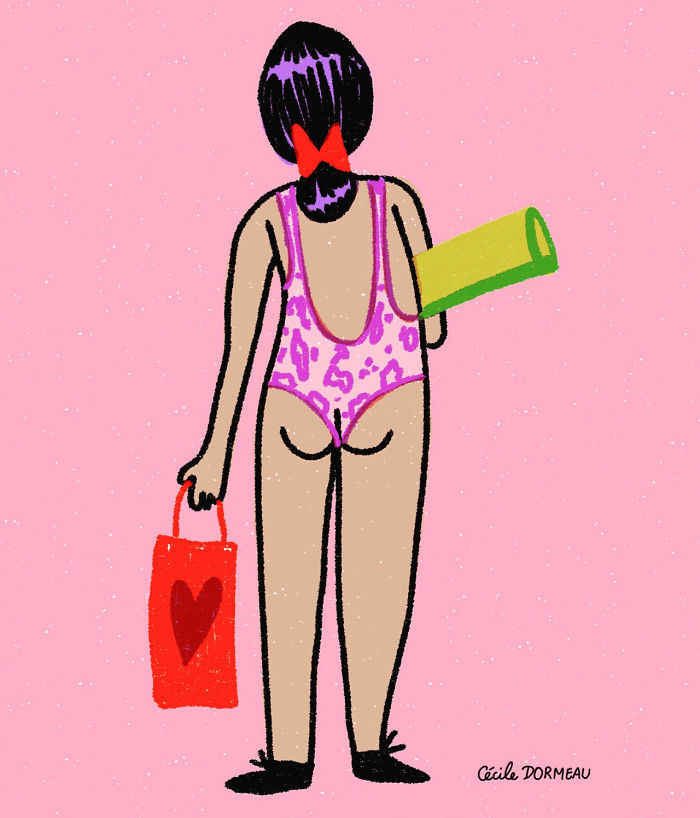 Illustrator Shows The Hidden Side Of Women That Society Doesn&#8217;t Want To See