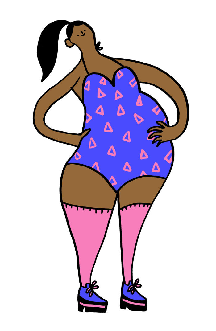 Illustrator Shows The Hidden Side Of Women That Society Doesn&#8217;t Want To See