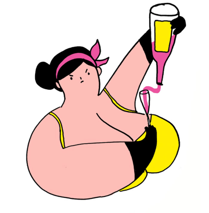 Illustrator Shows The Hidden Side Of Women That Society Doesn’t Want To See Illustrator Shows The Hidden Side Of Women That Society Doesn’t Want To See