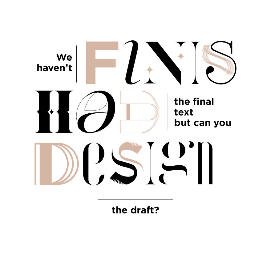 Most Common Designer Problems That I Illustrated Using Typography Most Common Designer Problems That I Illustrated Using Typography