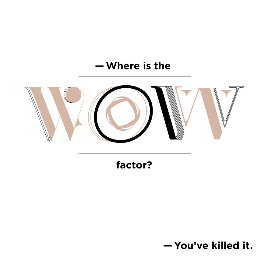 Most Common Designer Problems That I Illustrated Using Typography Most Common Designer Problems That I Illustrated Using Typography