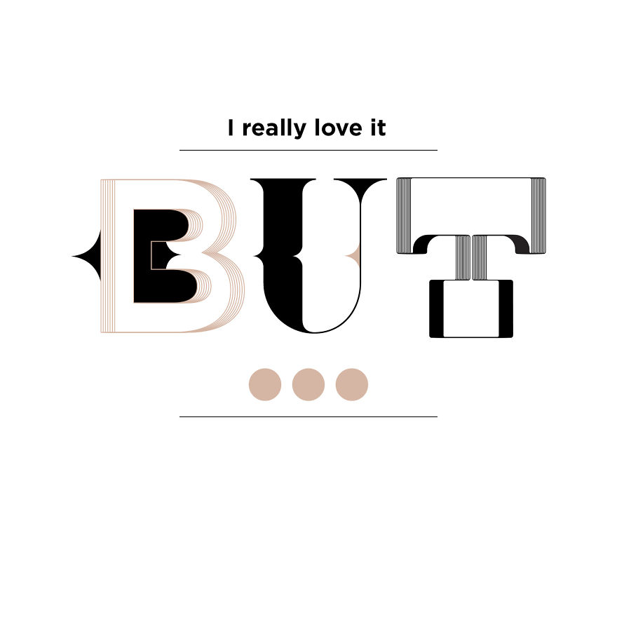 Most Common Designer Problems That I Illustrated Using Typography Most Common Designer Problems That I Illustrated Using Typography