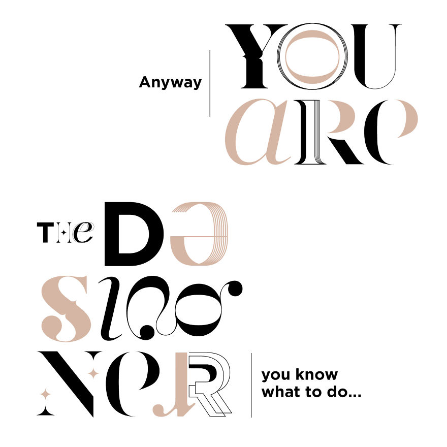 Most Common Designer Problems That I Illustrated Using Typography Most Common Designer Problems That I Illustrated Using Typography