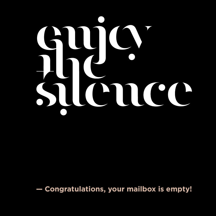 Most Common Designer Problems That I Illustrated Using Typography Most Common Designer Problems That I Illustrated Using Typography