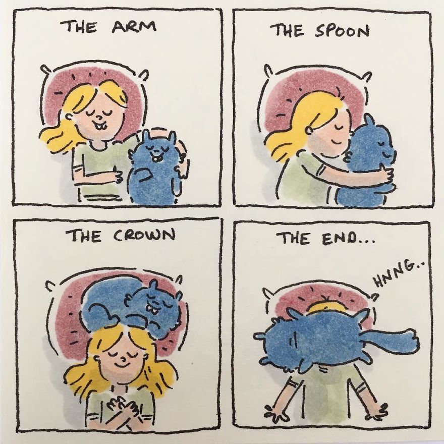 I Capture What It&#8217;s Like Living With My Cats