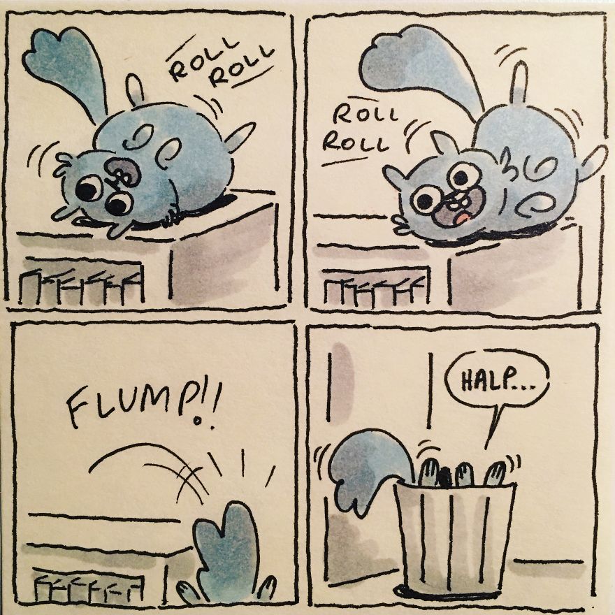 I Capture What It&#8217;s Like Living With My Cats