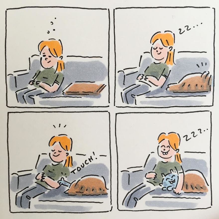 I Capture What It&#8217;s Like Living With My Cats