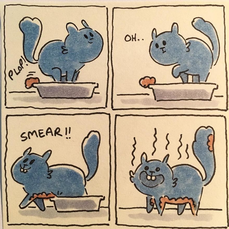 I Capture What It&#8217;s Like Living With My Cats