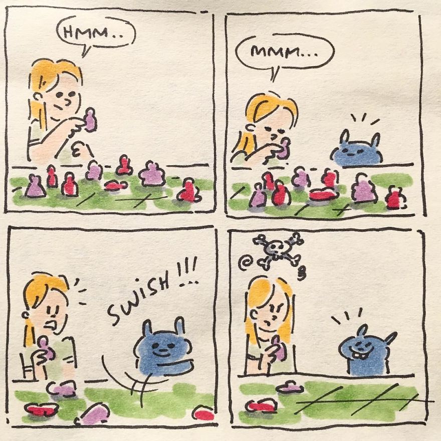 I Capture What It&#8217;s Like Living With My Cats