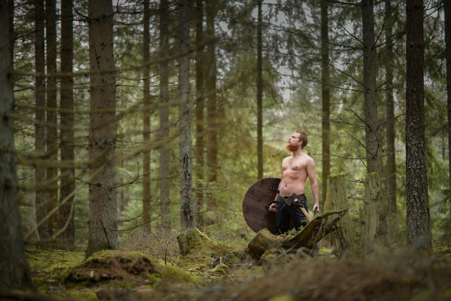 My Husband &#8211; A Very Real Swedish Viking In The Cold And Deep Forest Of The North
