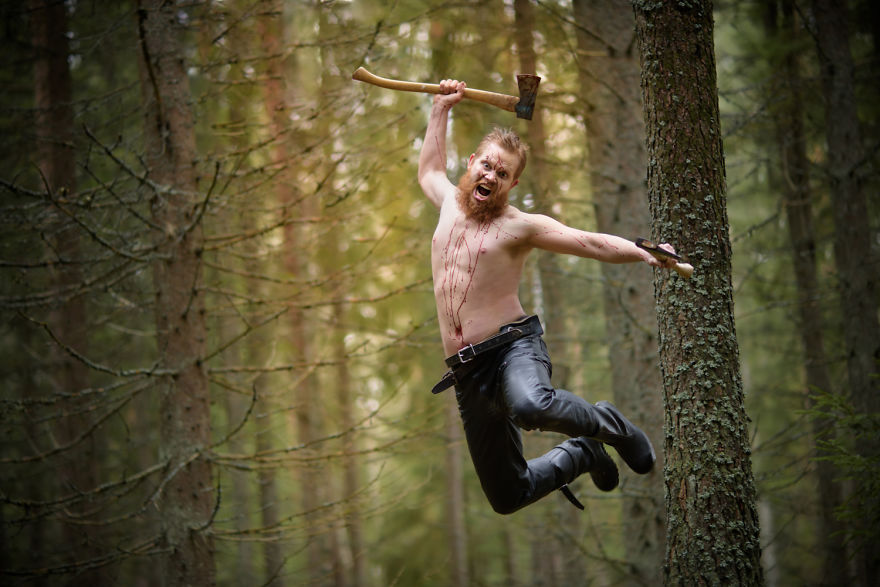 My Husband &#8211; A Very Real Swedish Viking In The Cold And Deep Forest Of The North