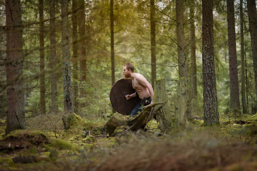 My Husband &#8211; A Very Real Swedish Viking In The Cold And Deep Forest Of The North