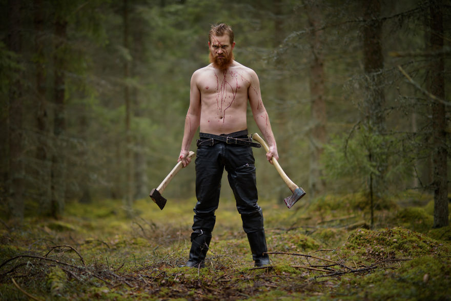My Husband &#8211; A Very Real Swedish Viking In The Cold And Deep Forest Of The North