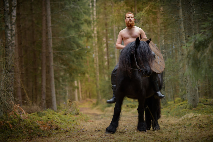 My Husband &#8211; A Very Real Swedish Viking In The Cold And Deep Forest Of The North