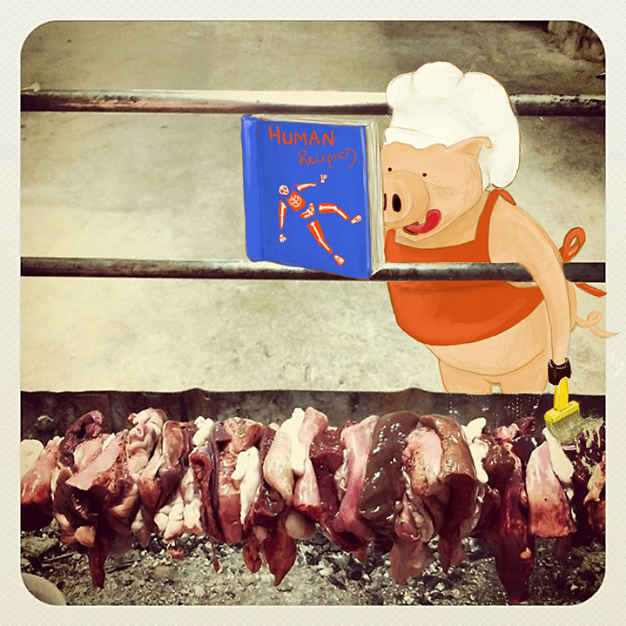 We Used Photography And Illustration To Make These Humorous And Surrealistic Images With A Bit Of Uncanny Aftertaste We Used Photography And Illustration To Make These Humorous And Surrealistic Images With A Bit Of Uncanny Aftertaste