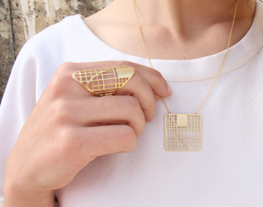 I Create Minimalist Jewelry Maps That Let You Wear Your Favorite Place On Earth I Create Minimalist Jewelry Maps That Let You Wear Your Favorite Place On Earth