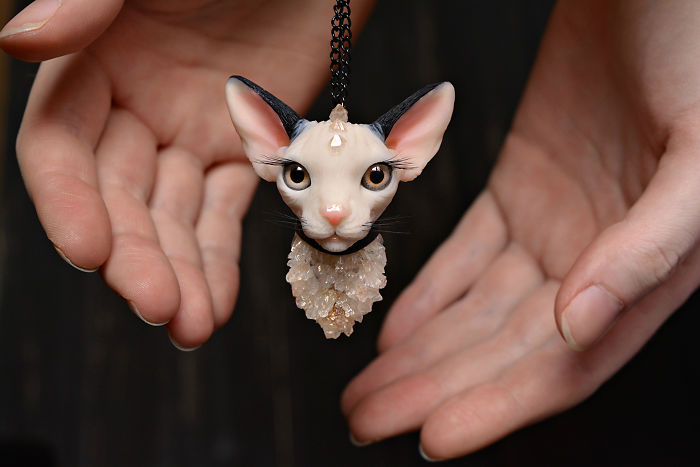 Magical Creature Jewelry Hand-Sculpted By Alina Sanina