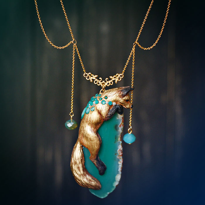 Magical Creature Jewelry Hand-Sculpted By Alina Sanina